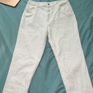 White mom jeans - forever21
